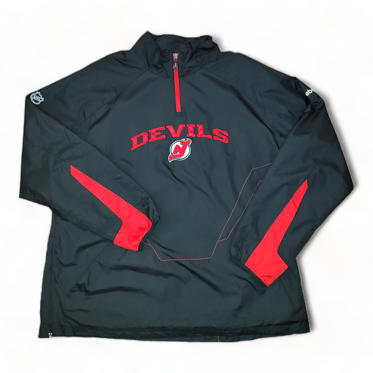 Reebok Devils NHL Windbreaker Mens XL Black