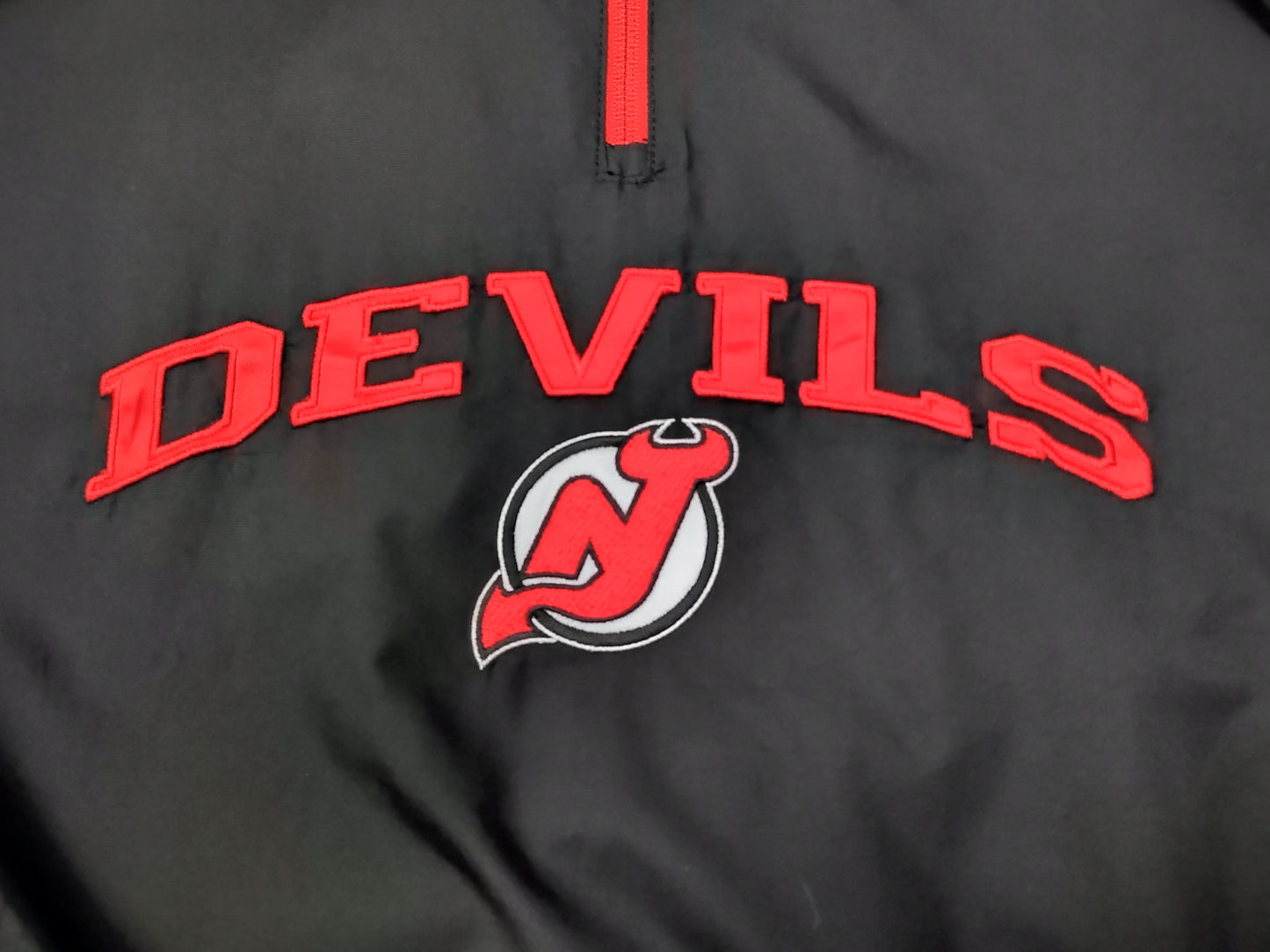 Reebok Devils NHL Windbreaker Mens XL Black