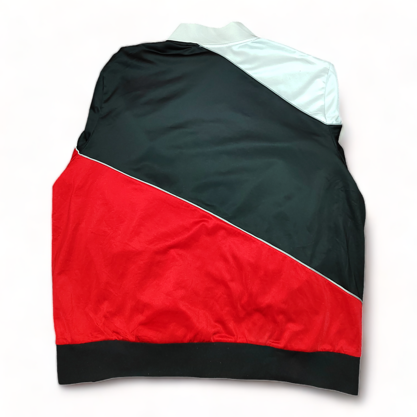 Fila Track Jacket Mens XXL Black and Red ITALIA