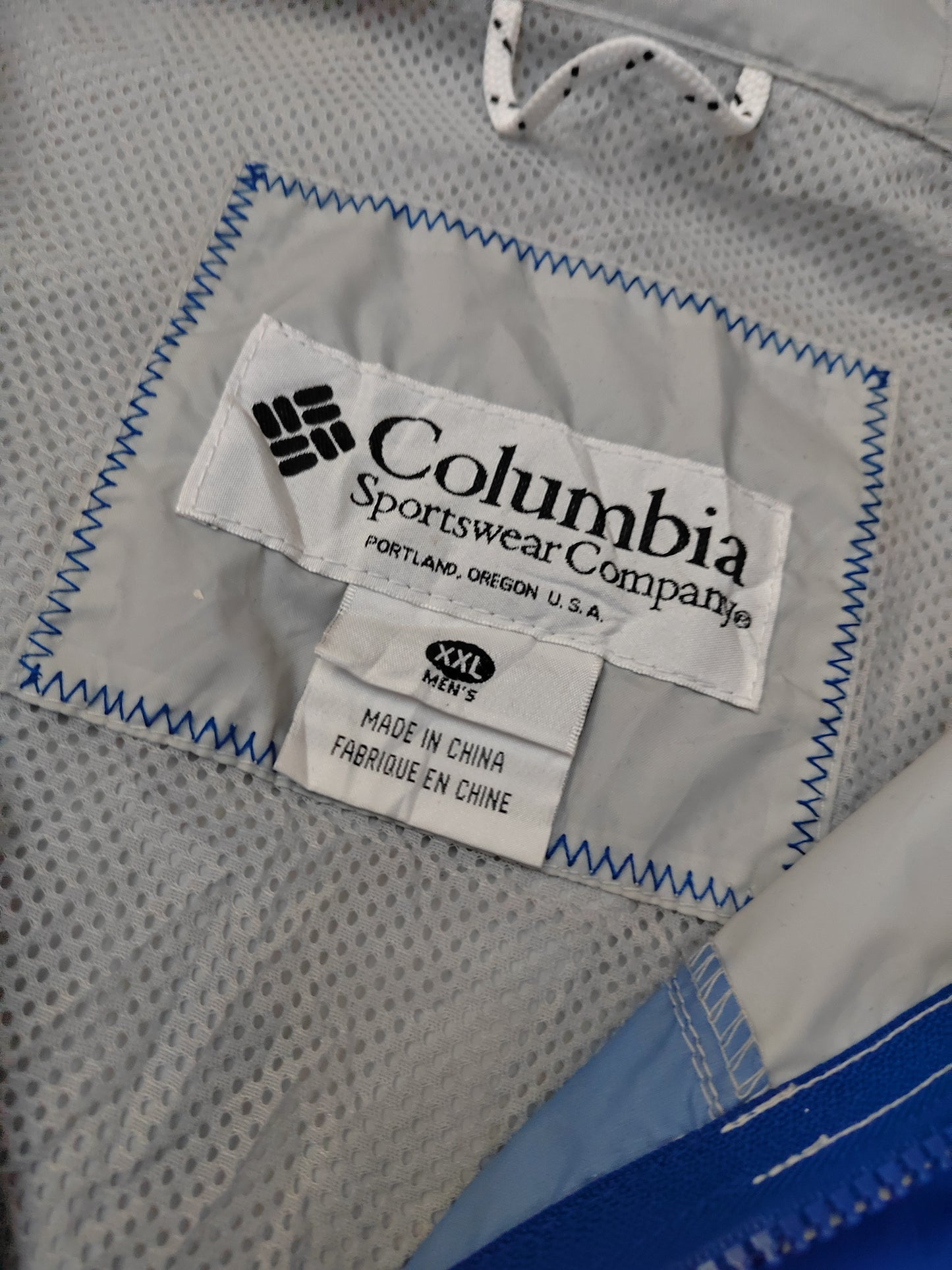 Columbia Jacket Mens 2XL Blue