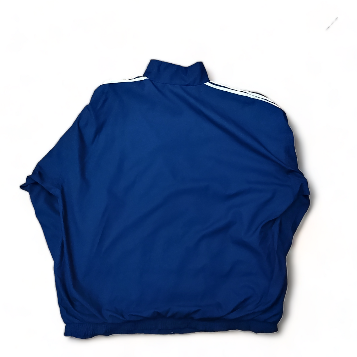 Adidas Windbreaker Mens XL Blue Zip Up Track Top