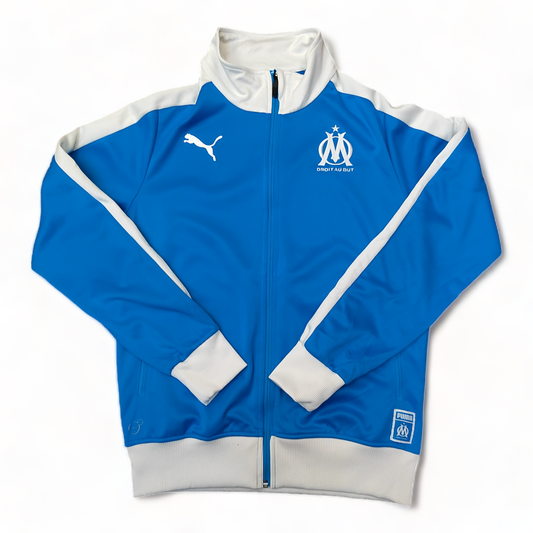 Puma Track Top Mens Small Blue Olympique De Marseille