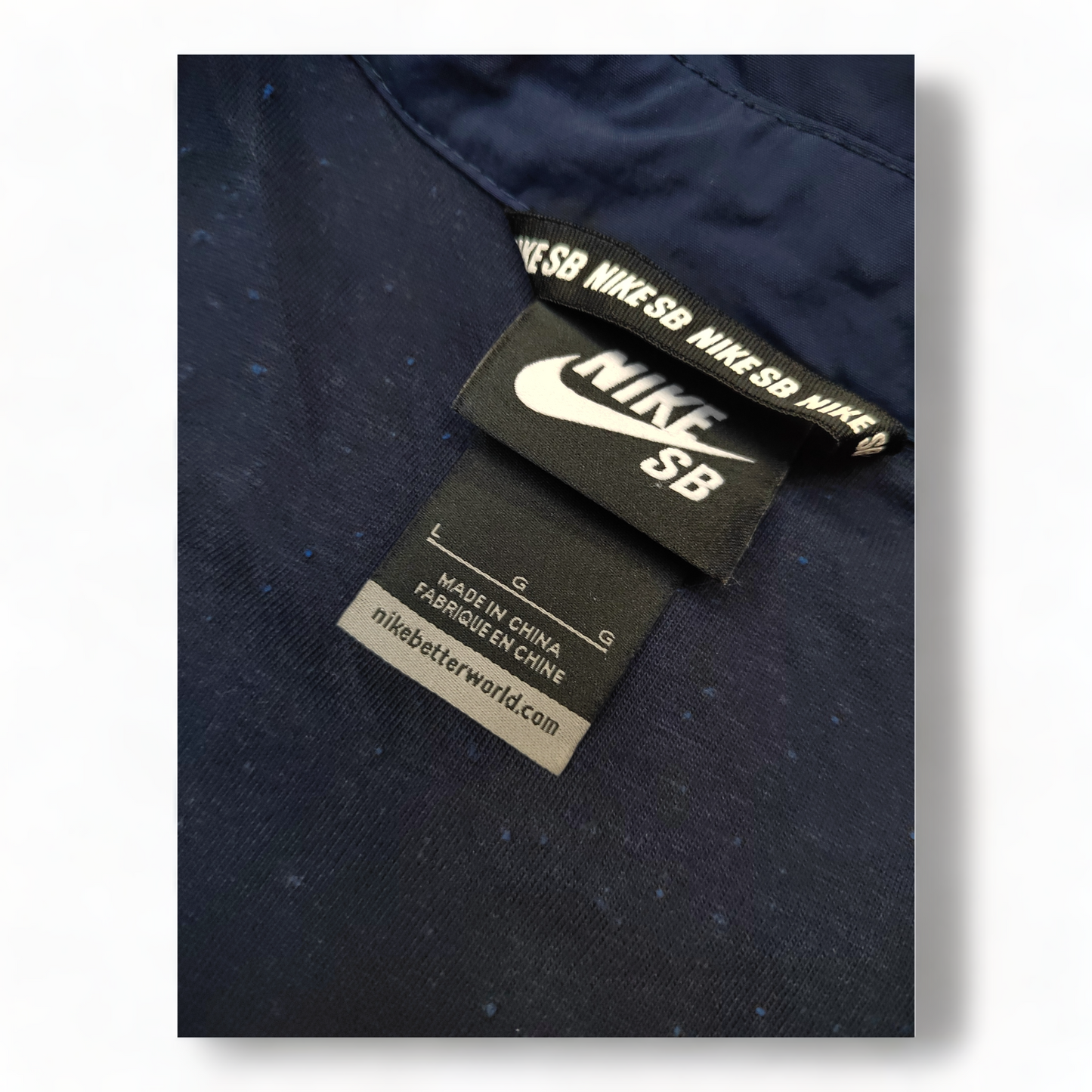 Nike SB Jacket Men’s Large Blue Button Up