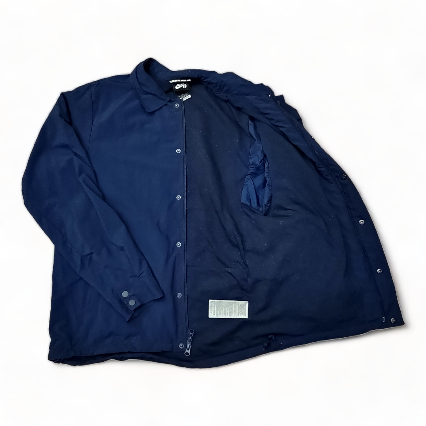 Nike SB Jacket Men’s Large Blue Button Up