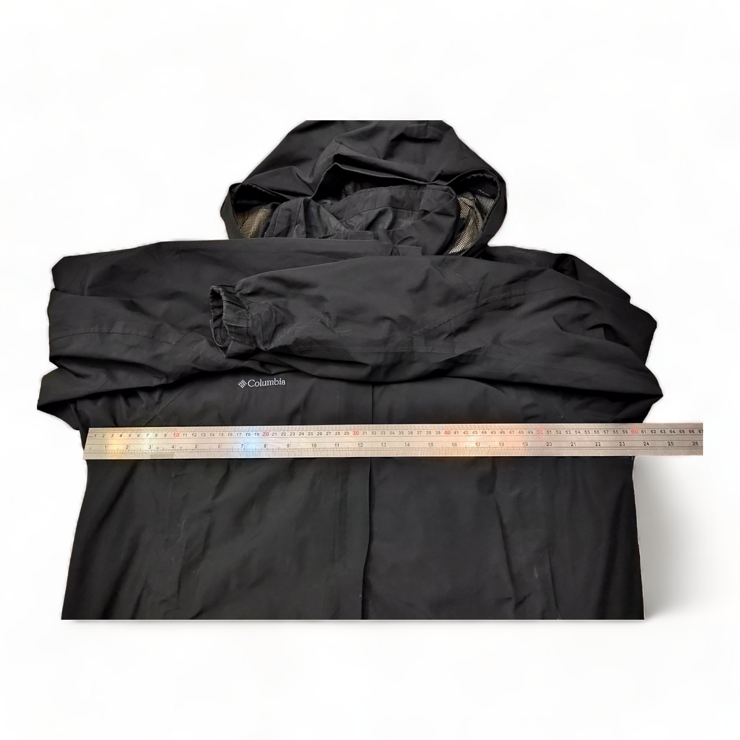 Columbia Rain Jacket Womens XL Black Gore-Tex