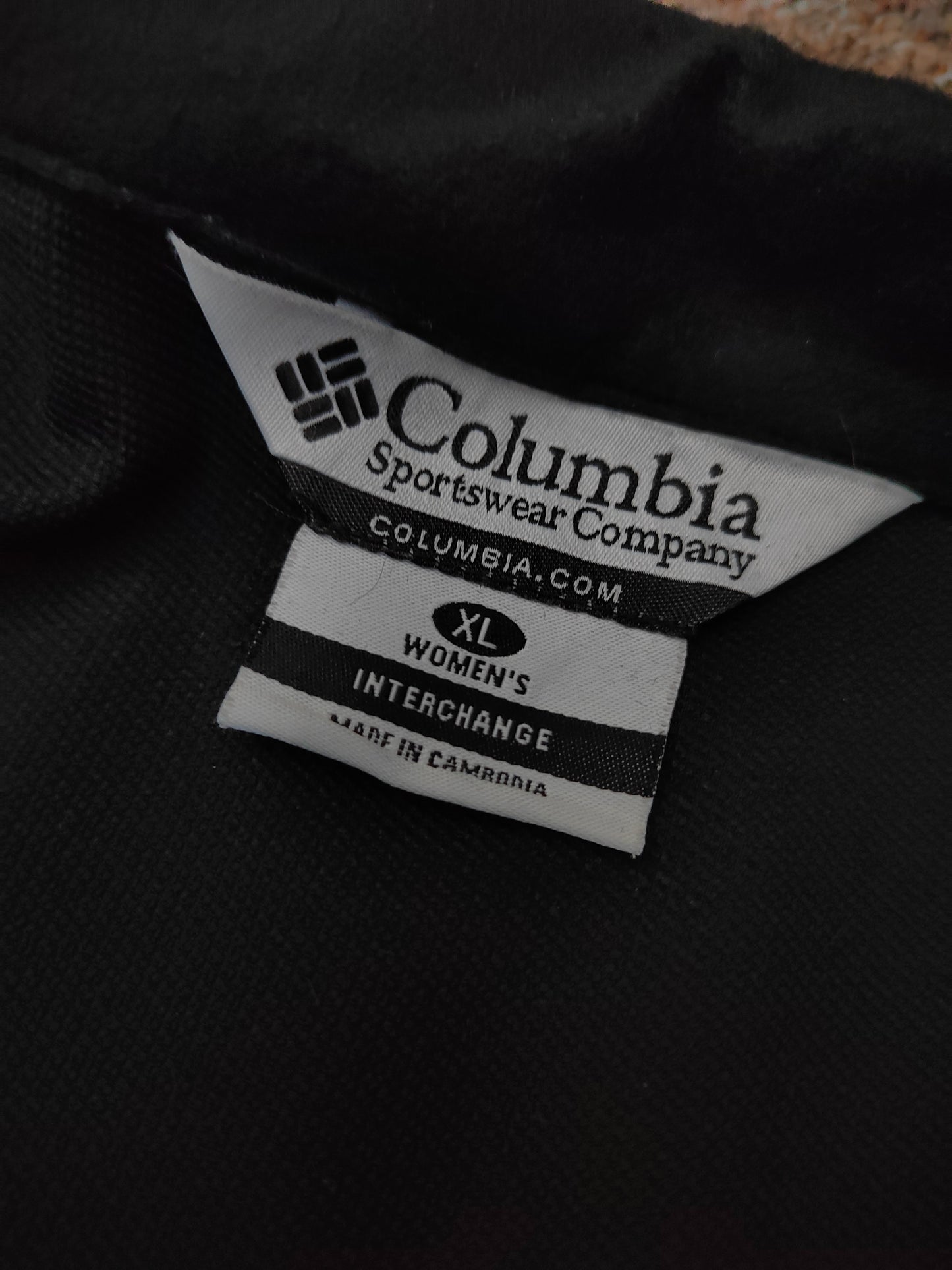 Columbia Softshell Jumper Womens XL Black