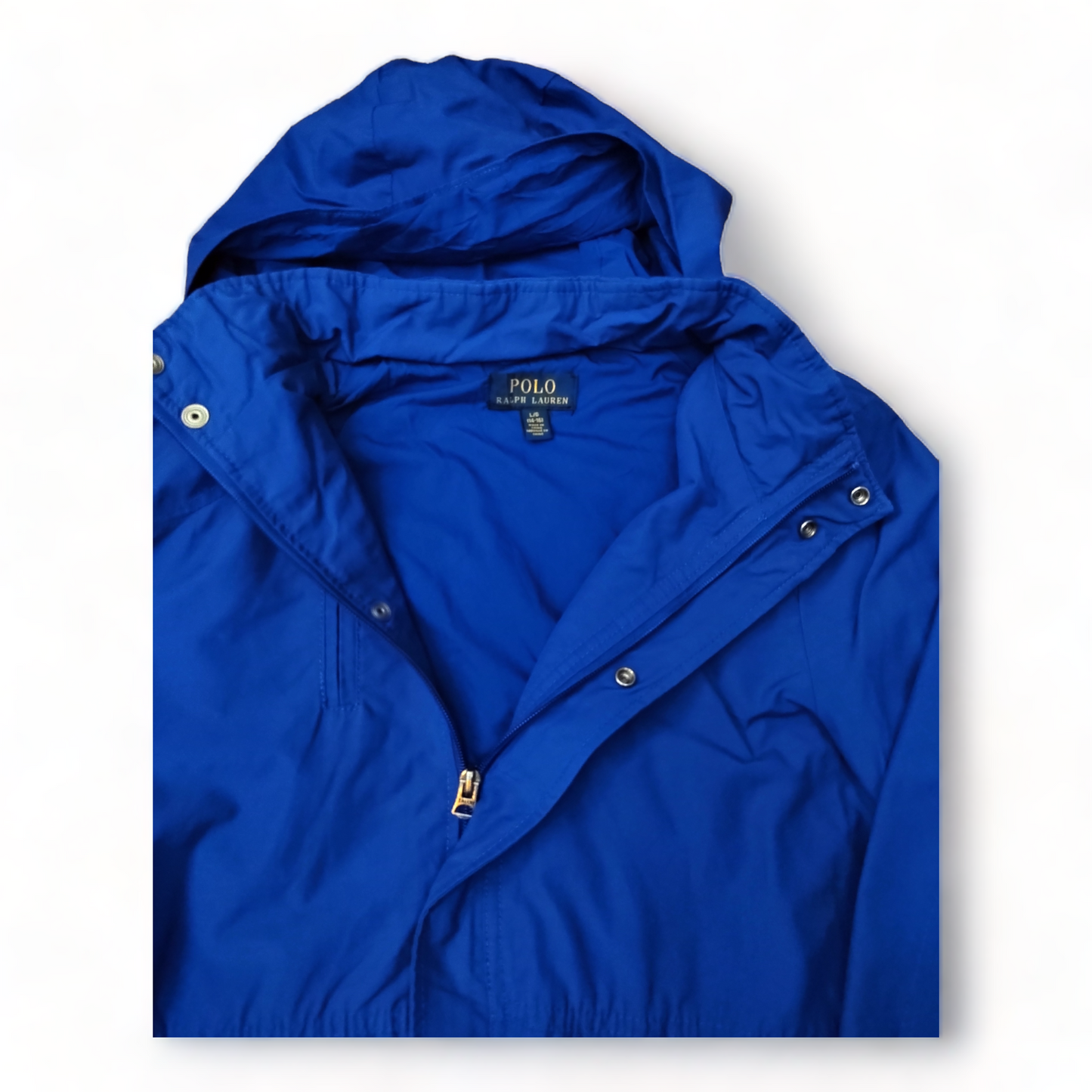 Polo Ralph Lauren Jacket Kids 14 -16 Blue Waterproof