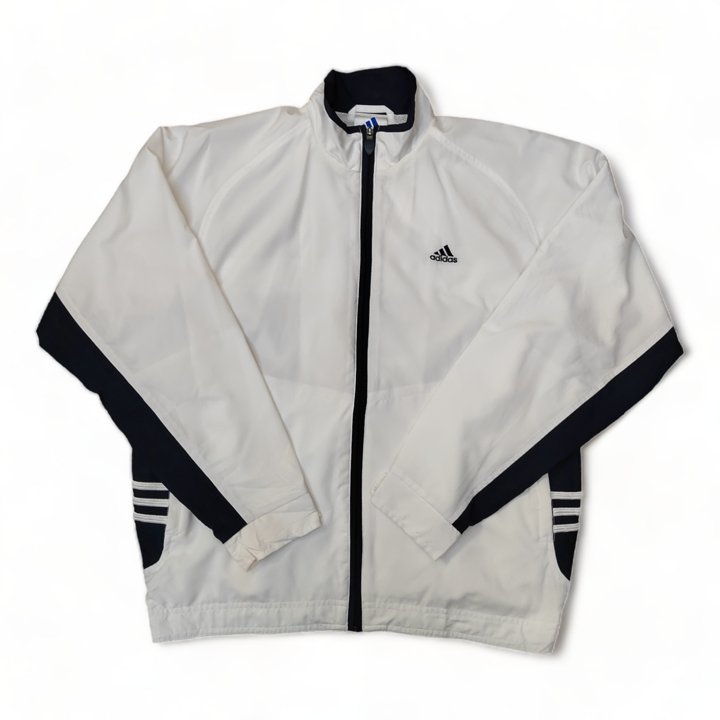 Adidas Track Top Mens Medium White