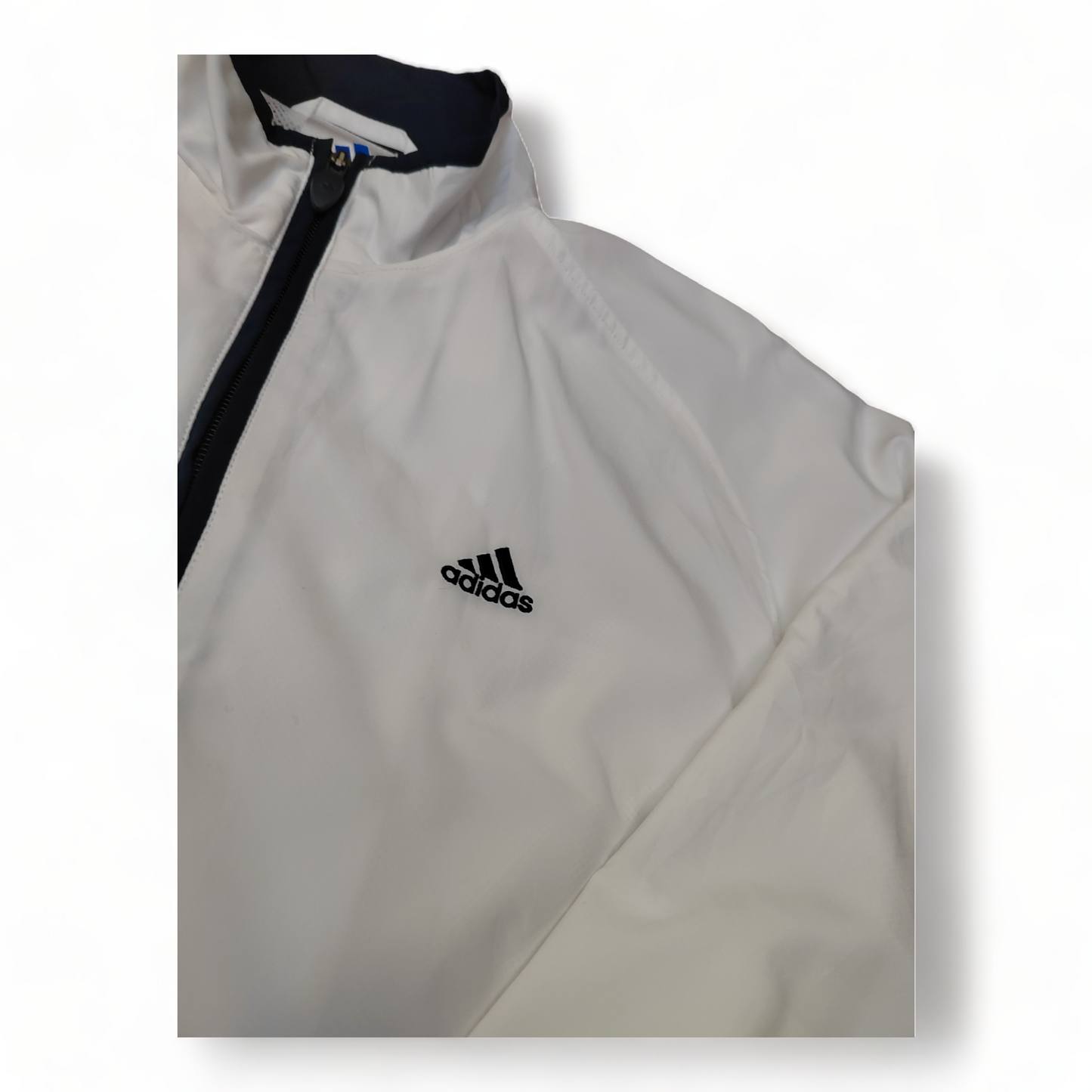 Adidas Track Top Mens Medium White