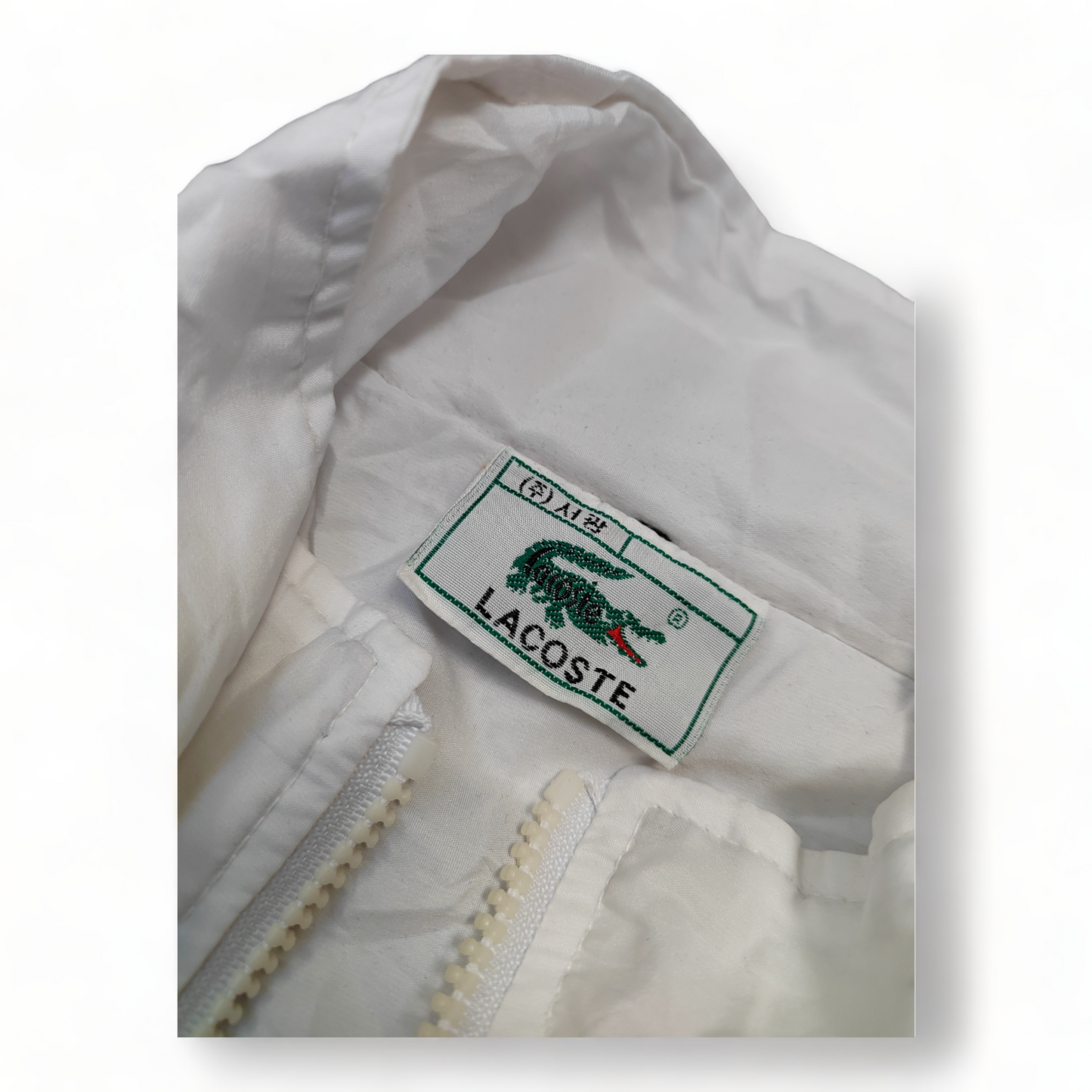 Lacoste Windbreaker Men’s Medium White