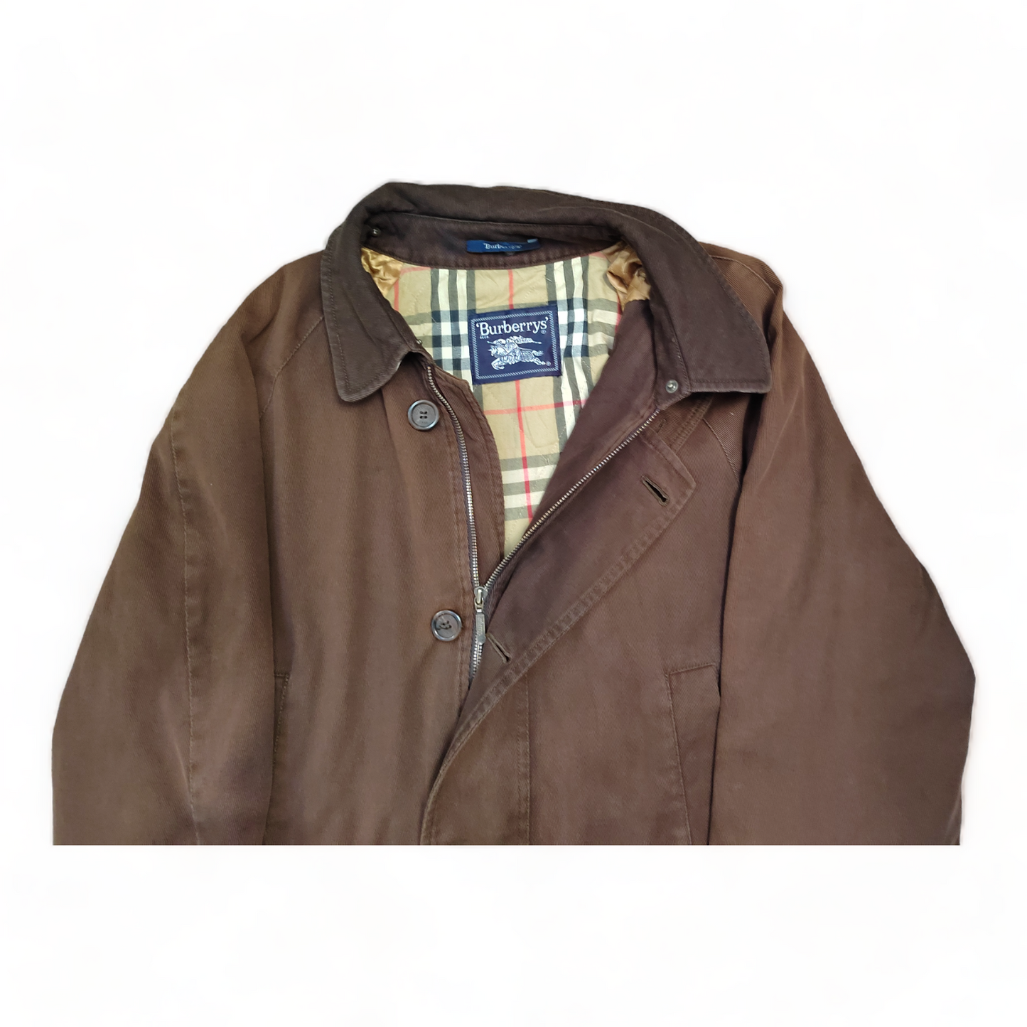 Burberrys Jacket Men’s 2XL Brown - Damaged