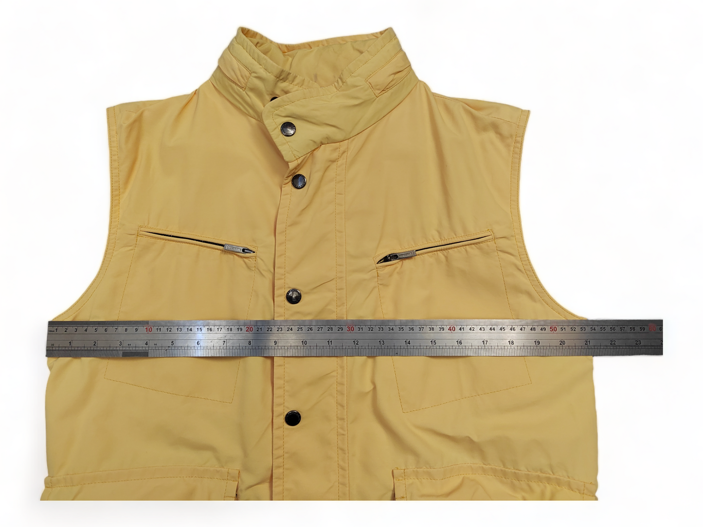 Burberry Gilet Men’s Medium Yellow Thin