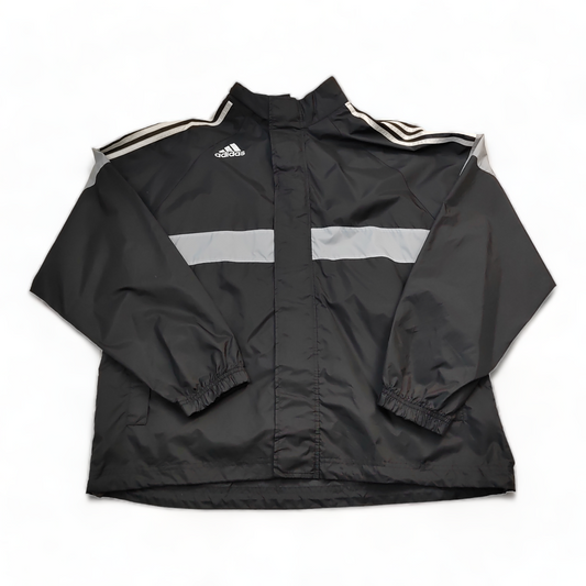 Adidas Windbreaker Men’s XL Black Raincoat