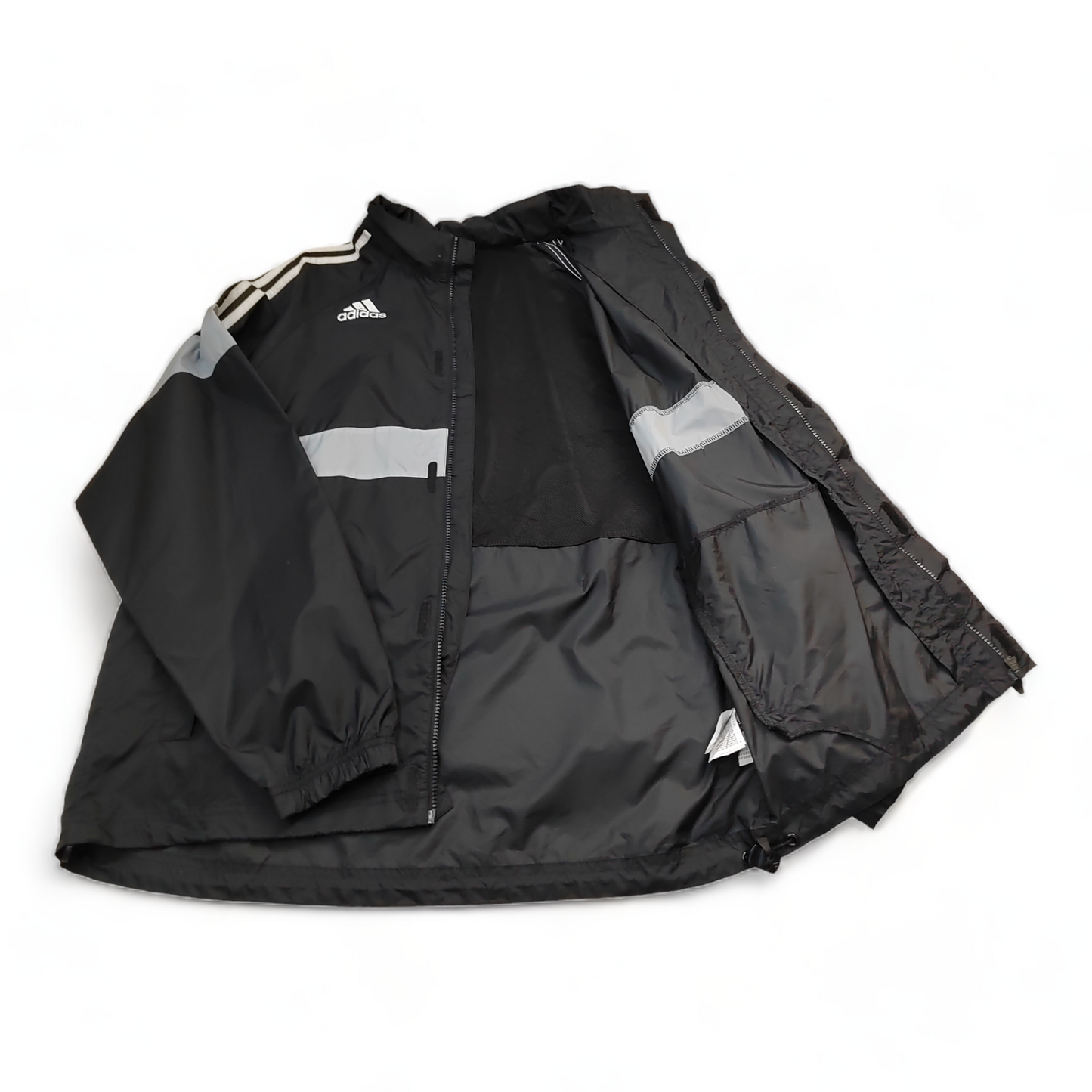 Adidas Windbreaker Men’s XL Black Raincoat