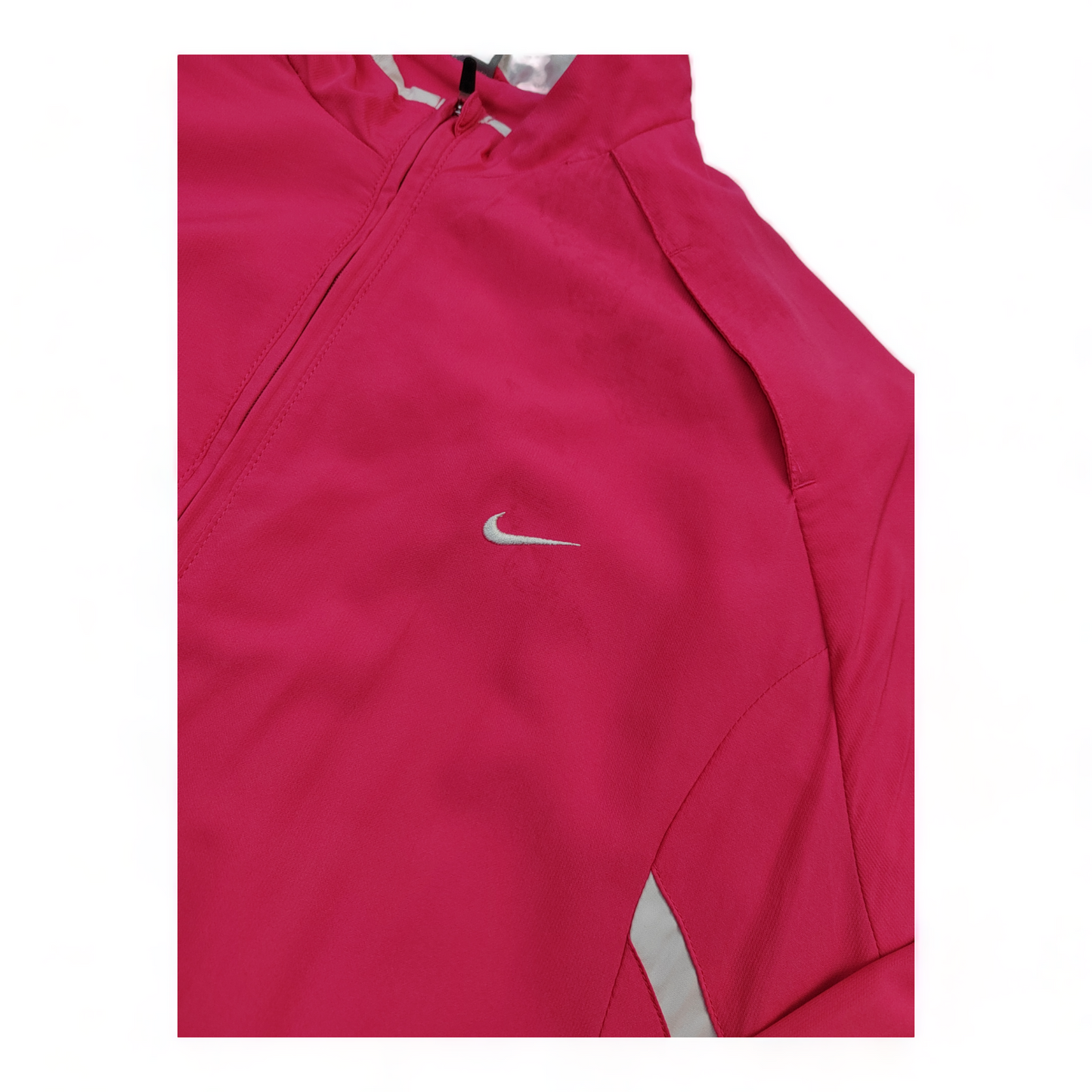 Nike Jumper Women’s XXL Pink Zip Up Track Top