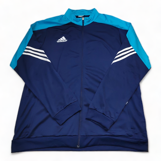 Adidas Track Top Men’s XL Blue Jumper Zip Up Extra Large