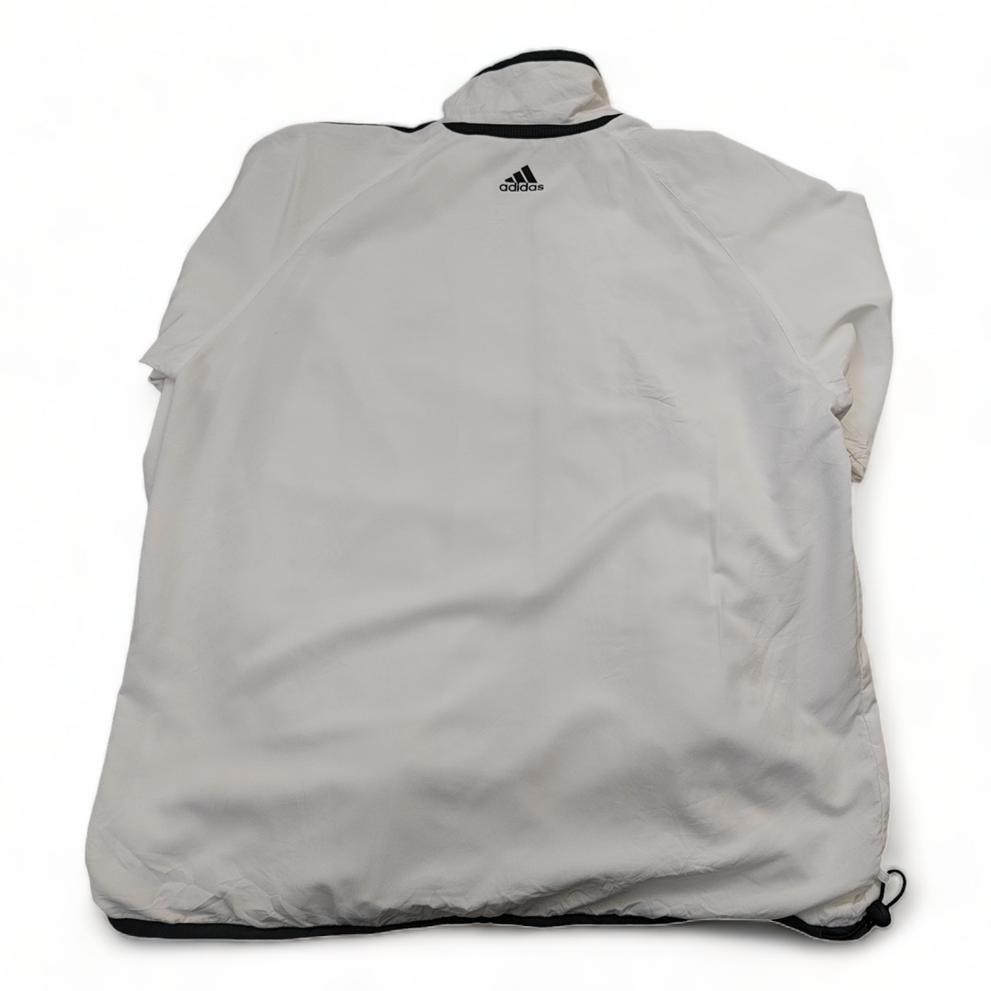 Adidas Windbreaker Men’s Extra Large White Zip Up XL