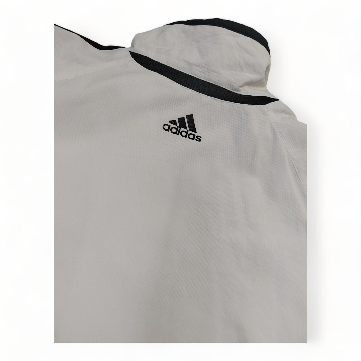 Adidas Windbreaker Men’s Extra Large White Zip Up XL