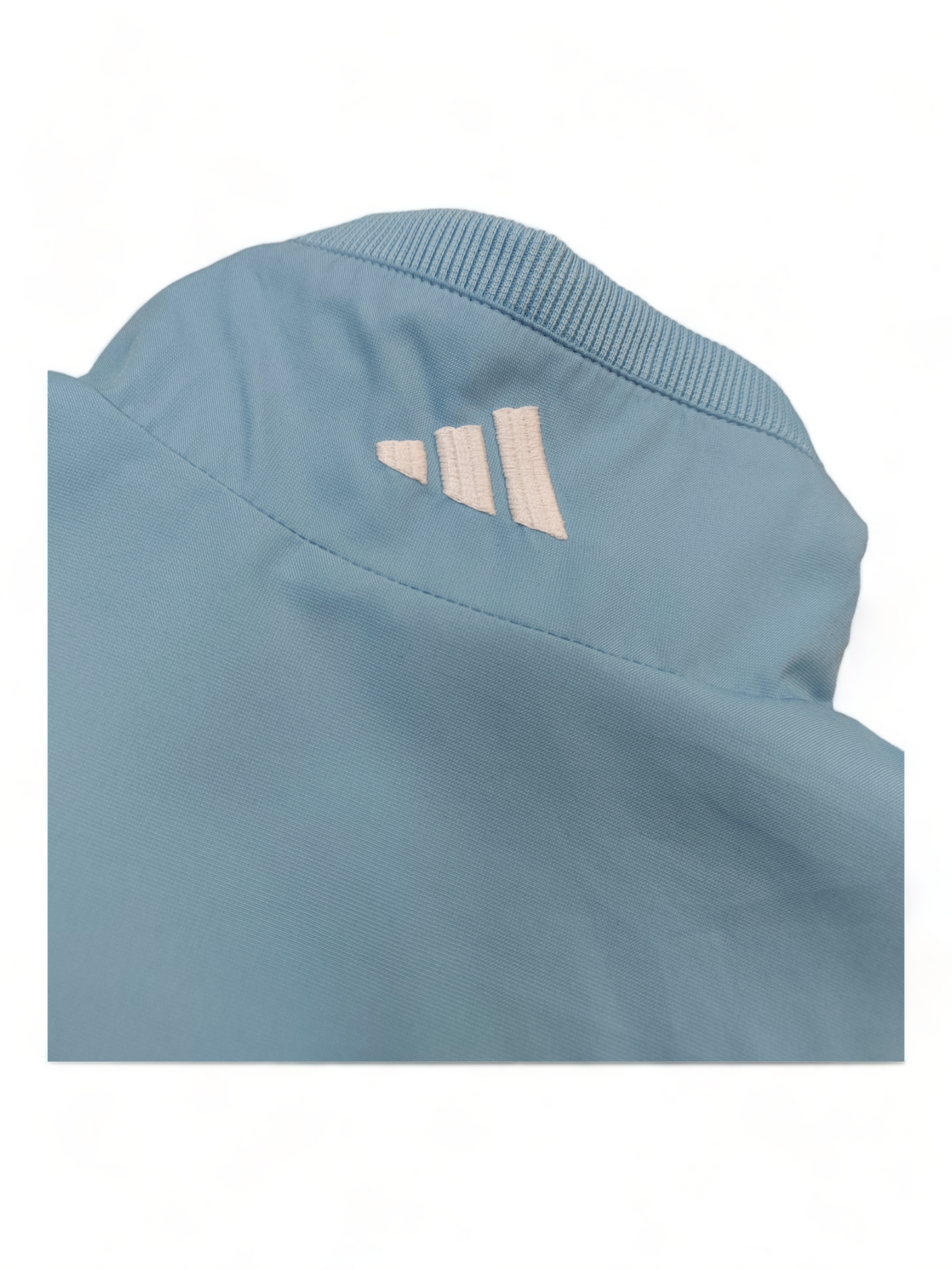 Adidas Track Top Men’s Large Light Blue Zip Up