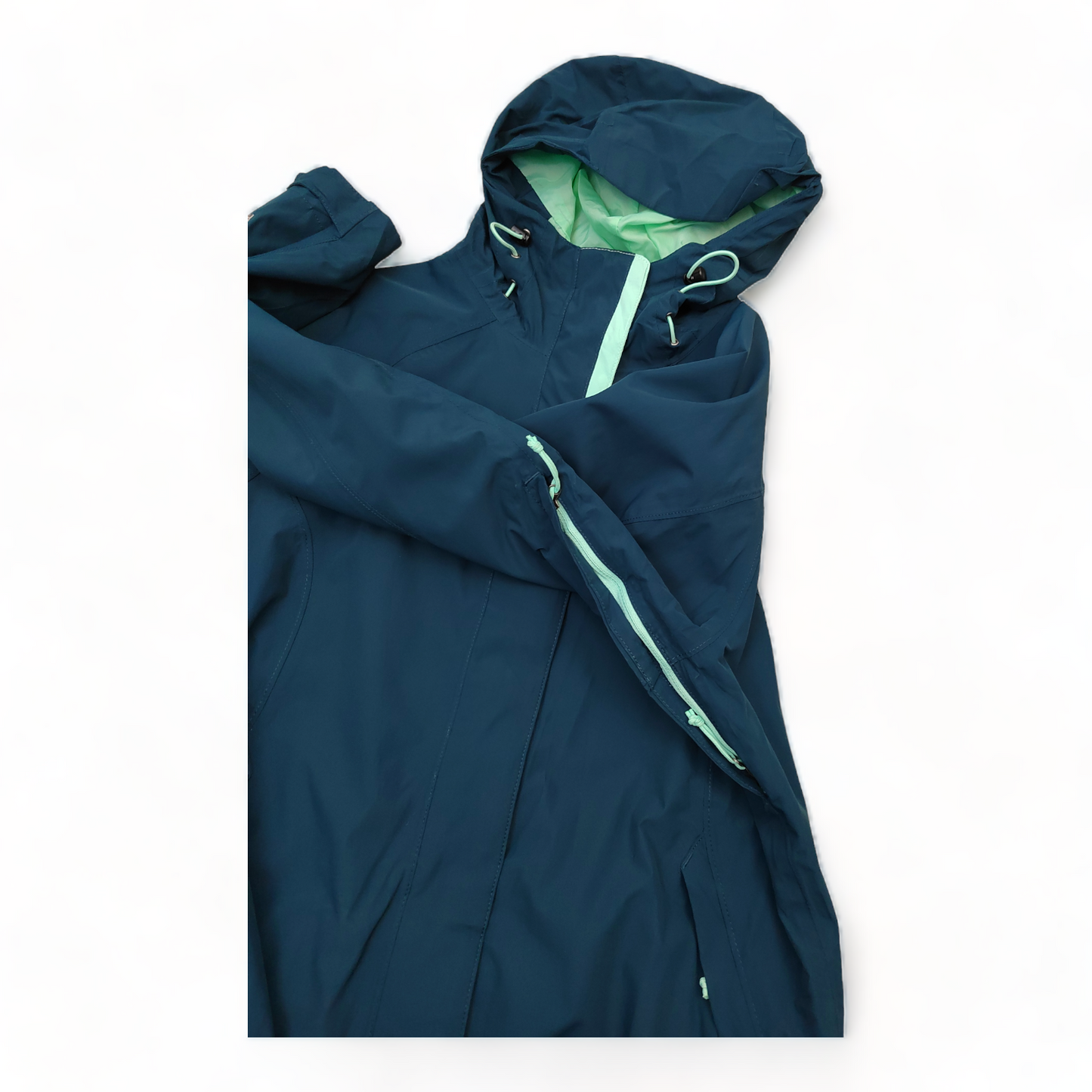 The North Face Rain Jacket Women’s Blue Small Gore Tex Hyvent Coat