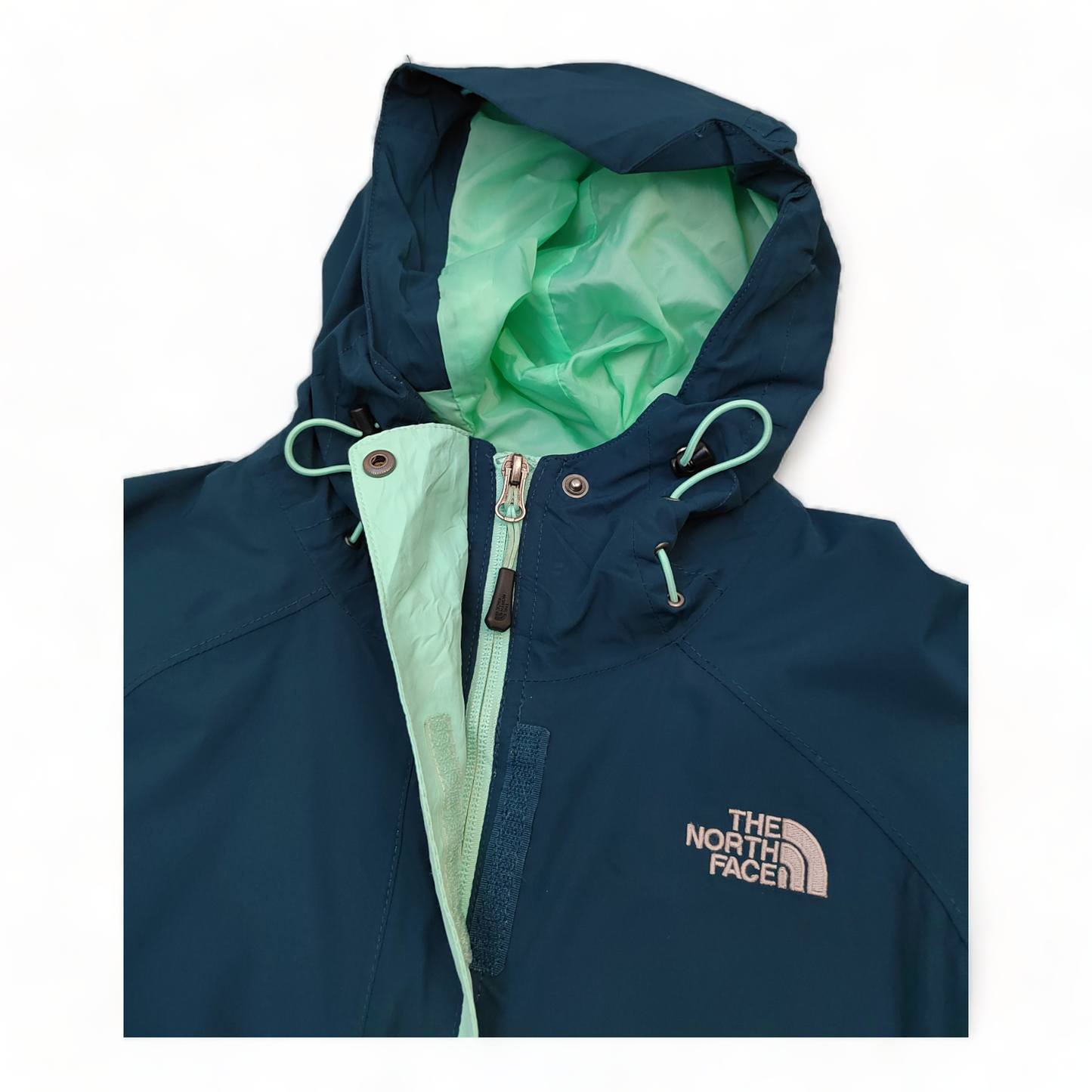 The North Face Rain Jacket Women’s Blue Small Gore Tex Hyvent Coat