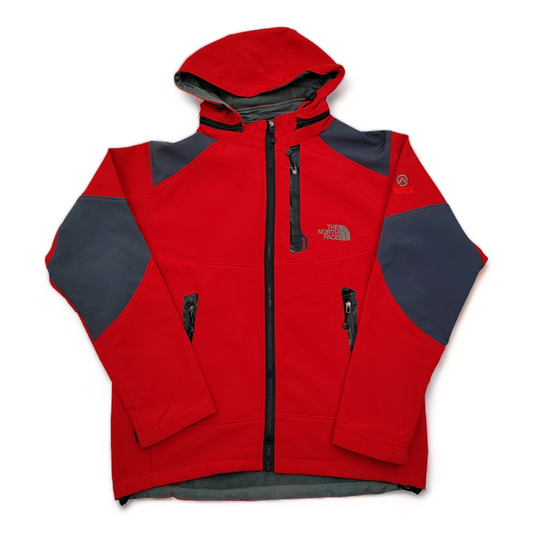 The North Face Summit Series Hoody Jacket Men’s Large Red Gore Wind Stopper Softshell