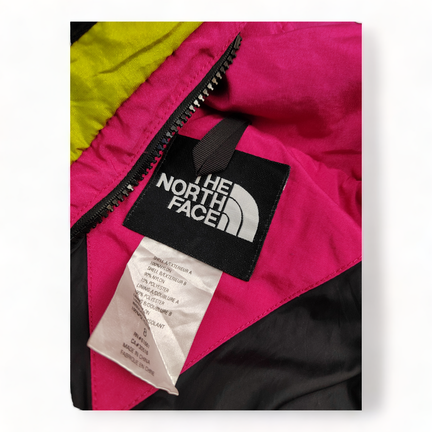 The North Face Ski Jacket Women’s Medium Pink Thermal Zip Up