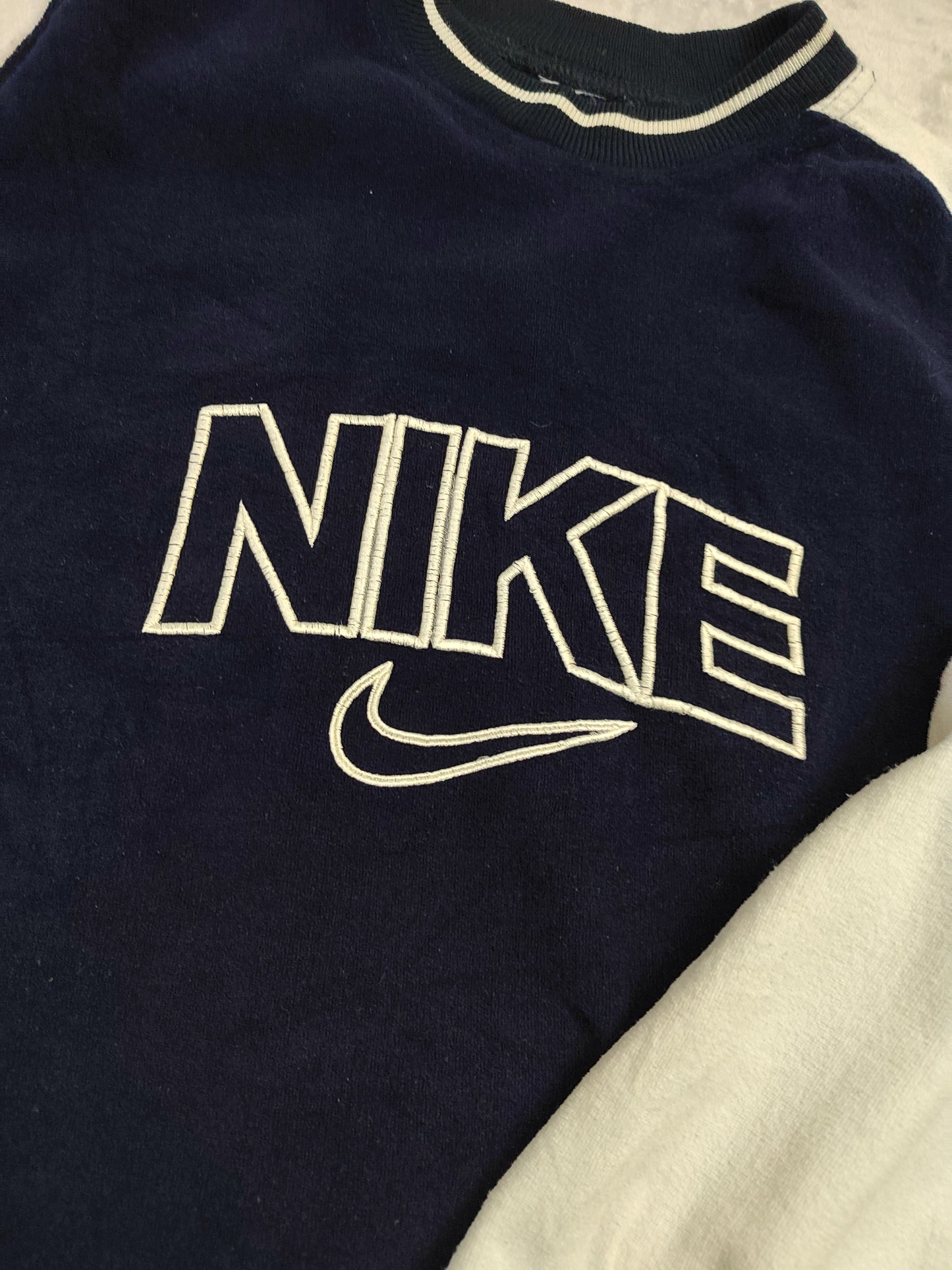 Nike Jumper Men’s Large Blue Pull Over Vintage