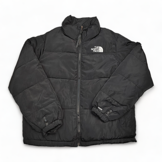 The North Face Puffer Jacket Nuptse 700 Men’s Black Medium Zip Up Goose Down