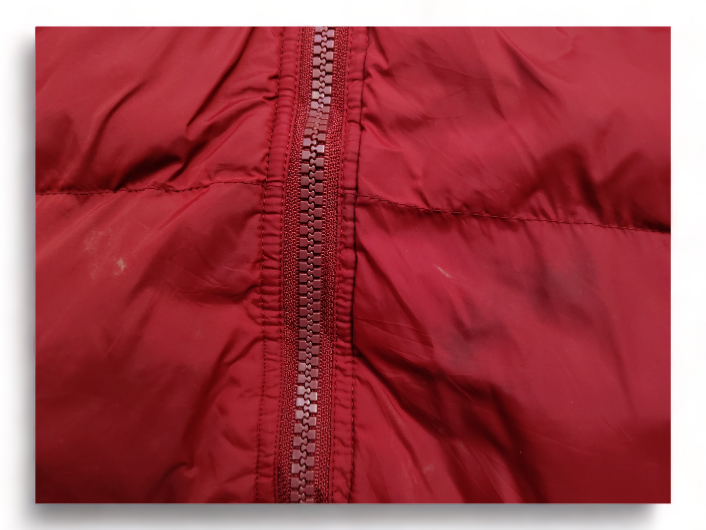 Tommy Hilfiger Puffer Jacket Men’s Medium Red Zip Up