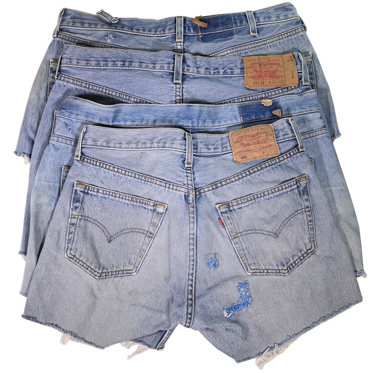 Wholesale / Joblot Levis Womens Shorts High Waisted Hotpants Levi Grade C x20