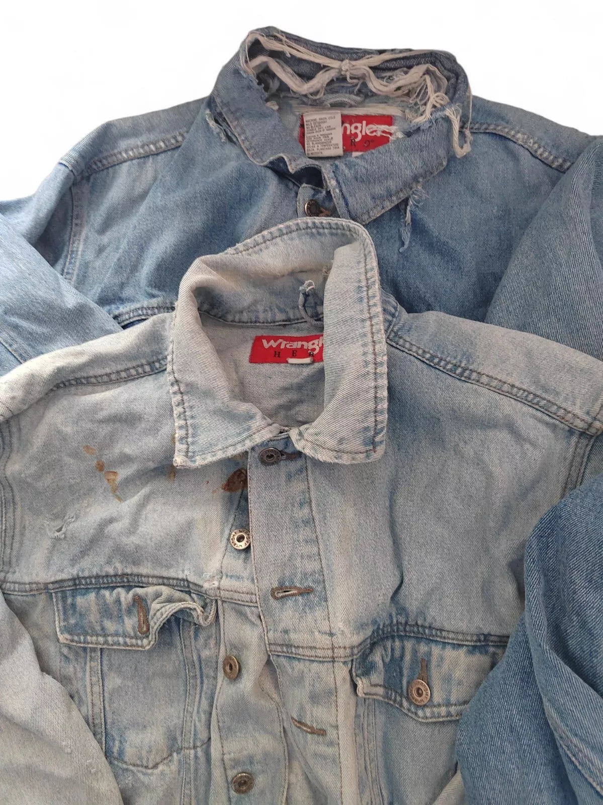 Wrangler Lee Denim Jacket Damaged Grade C Bale x 10