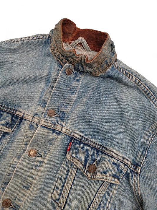 Vintage Levi's Denim Trucker Jacket Type III - 70503 - 1980s/90s - Size L