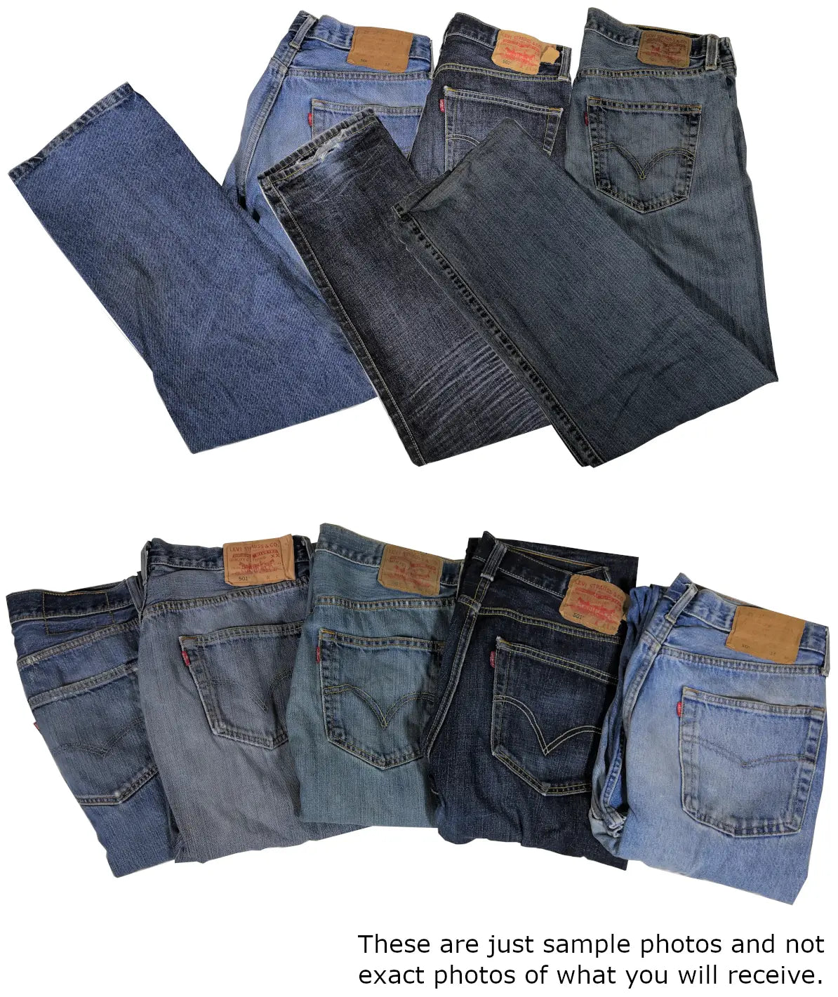 Levi 501 Jeans Grade B Bale x 10