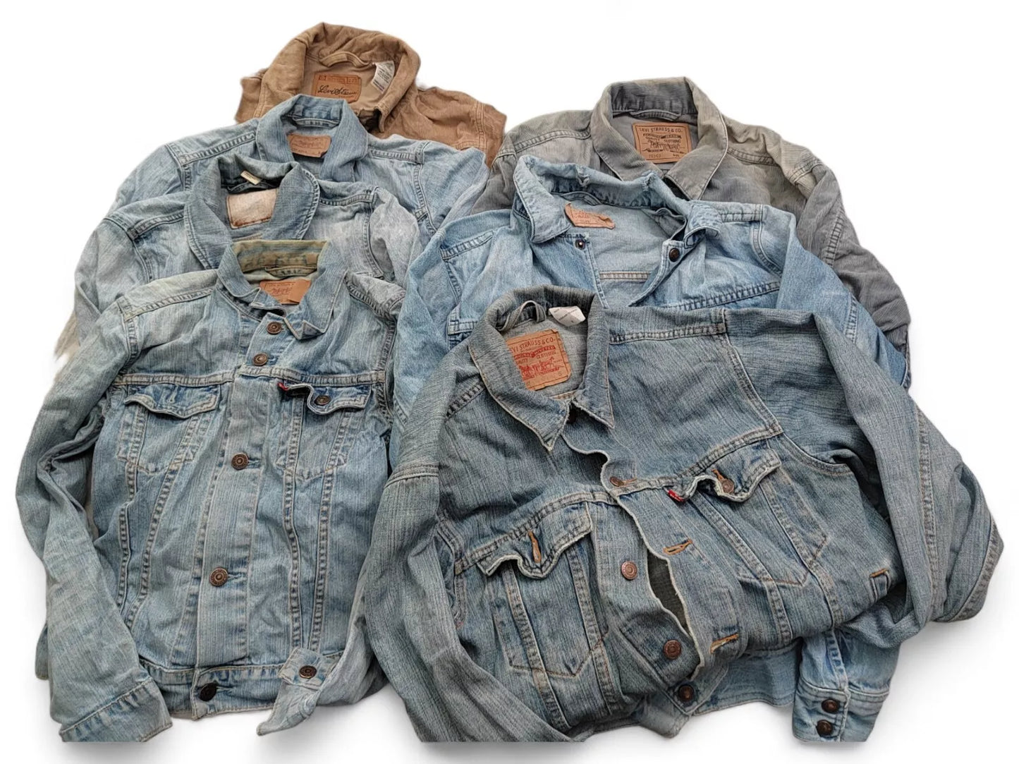 Levi Denim Jacket Grade B Bale x10