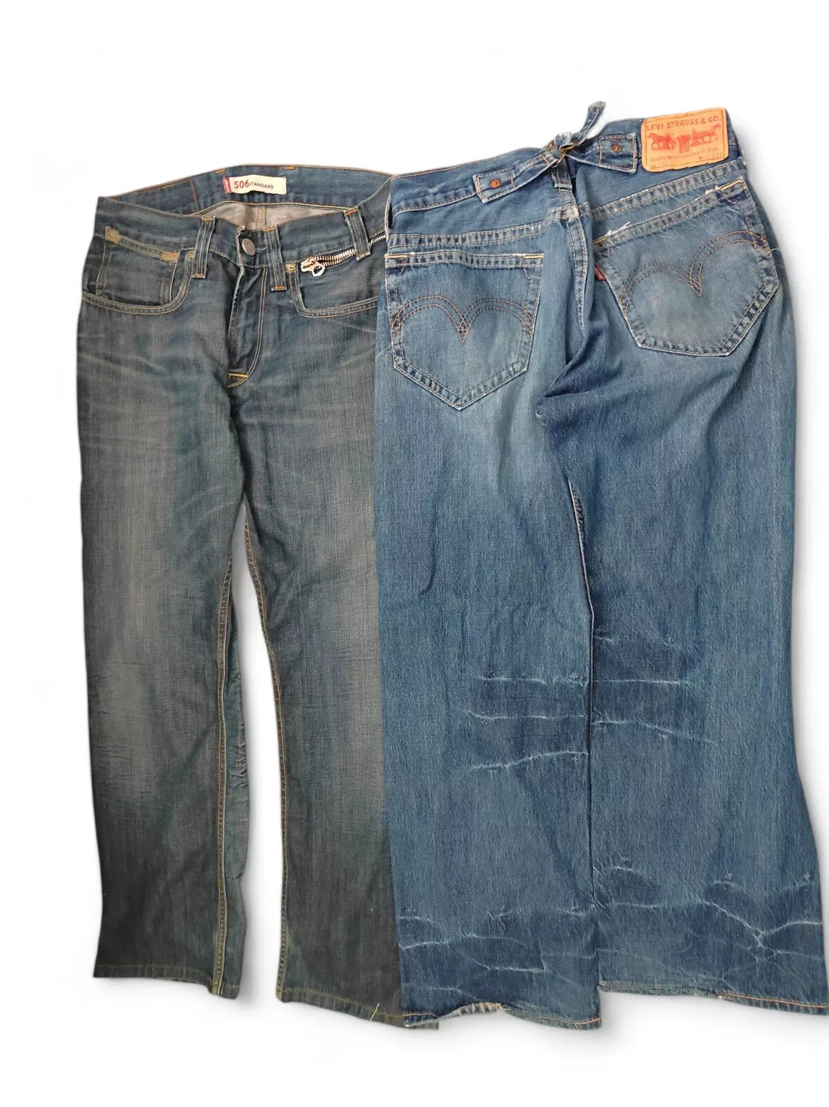 Wholesale Job lot Vintage Levi Jeans Unique Models Grade C x 10 Mixed Resell