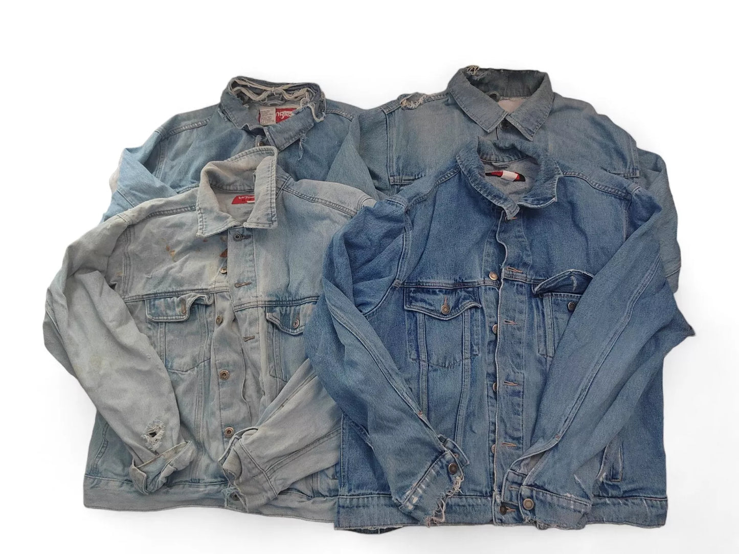 Wrangler Lee Denim Jacket Damaged Grade C Bale x 10