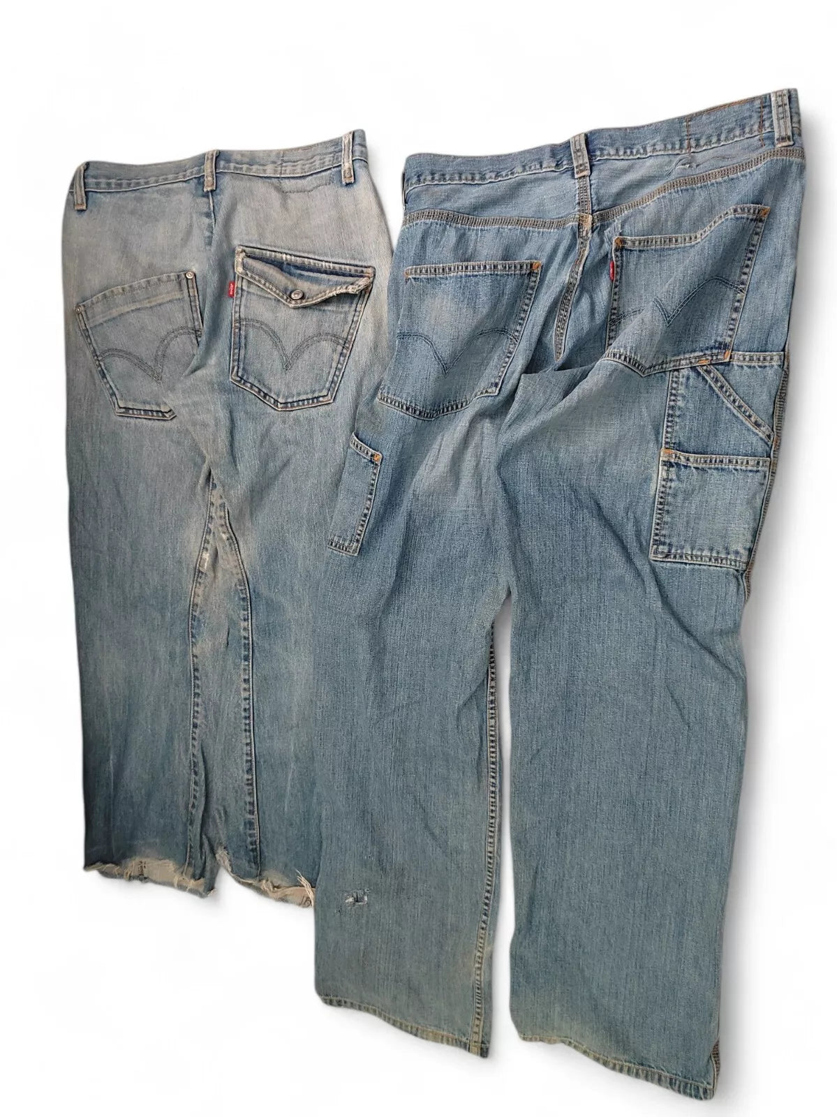 Wholesale Job lot Vintage Levi Jeans Unique Models Grade C x 10 Mixed Resell