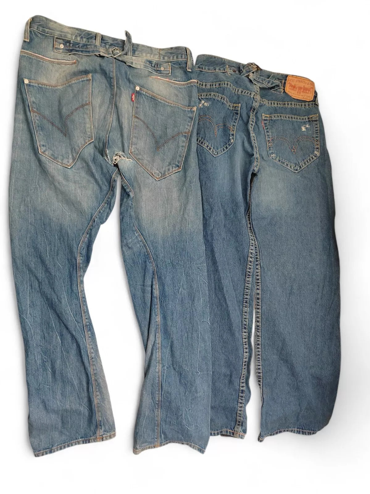 Wholesale Job lot Vintage Levi Jeans Unique Models Grade C x 10 Mixed Resell