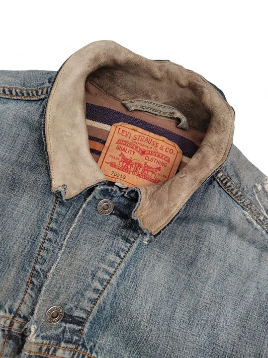 Vintage Levi’s Strauss M Corduroy Trucker Jacket XXL (Model 70503) - Pre-Owned