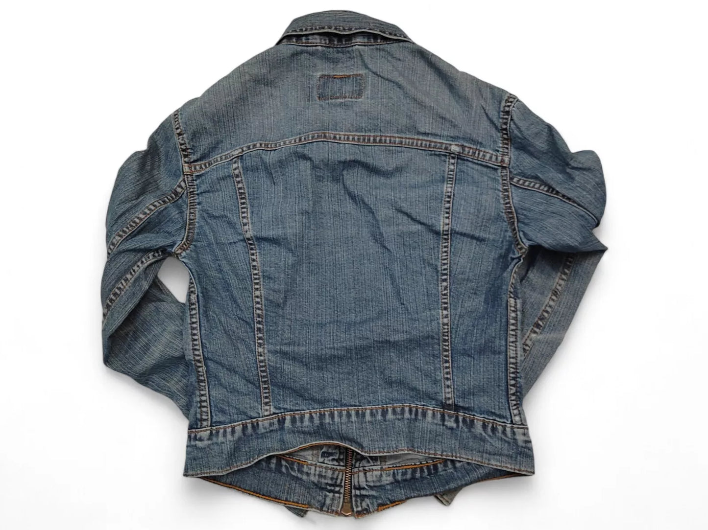 Levi Denim Jacket Women's Extra Small Girls (M) - Zip Up Vintage Levi's