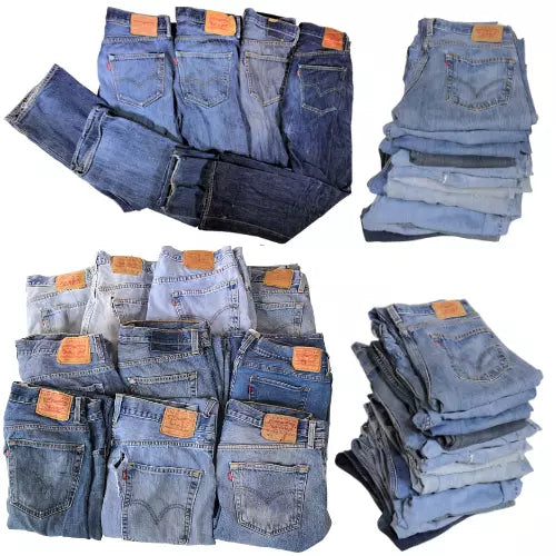 Levi Jeans Mix Models LARGE SIZES Grade C x 10